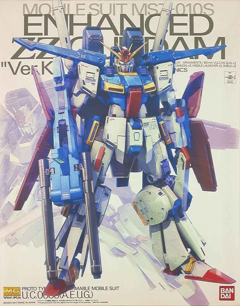 P-Bandai: MG 1/100 Enhanced ZZ Gundam Ver. Ka | Bandai gundam