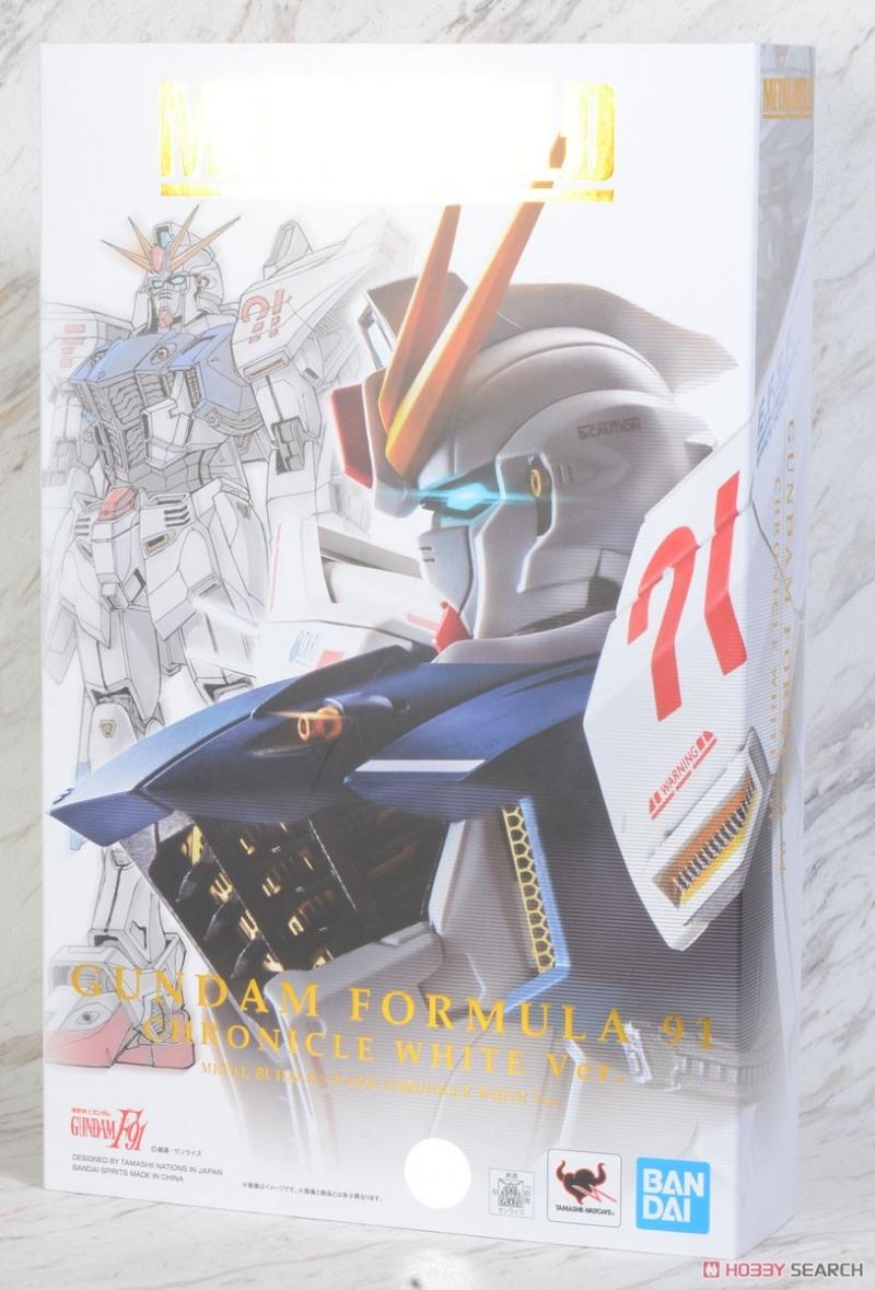 Metal Build Gundam F91 Chronicle White Ver. | Bandai gundam models kits ...