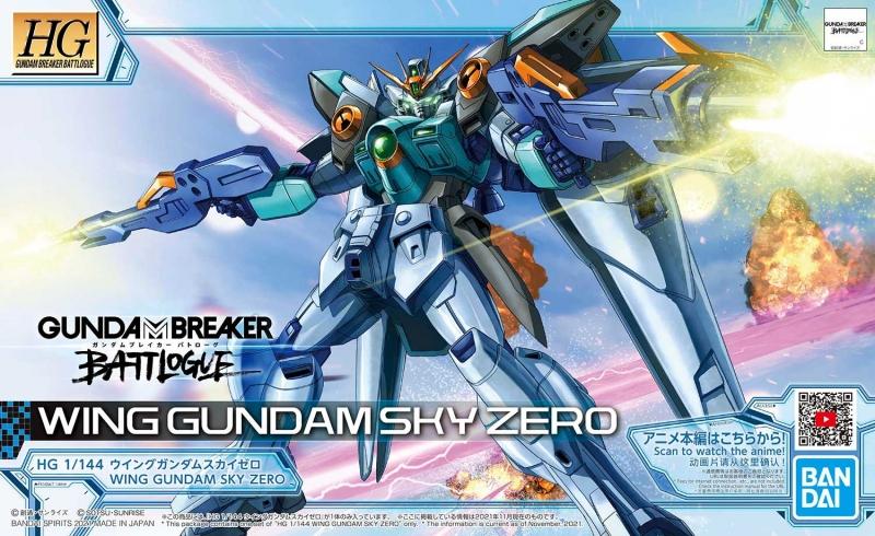09] HG 1/144 Gundam Breaker Battlogue Series WING Gundam Sky Zero