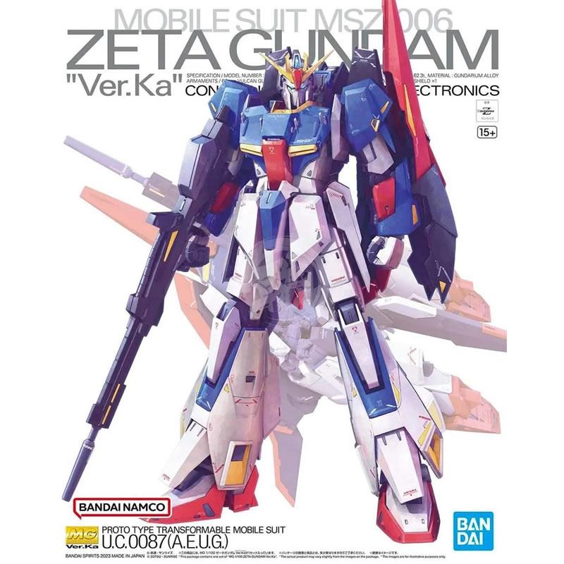 MG 1/100 Zeta Gundam Ver.Ka Bandai gundam models kits premium shop