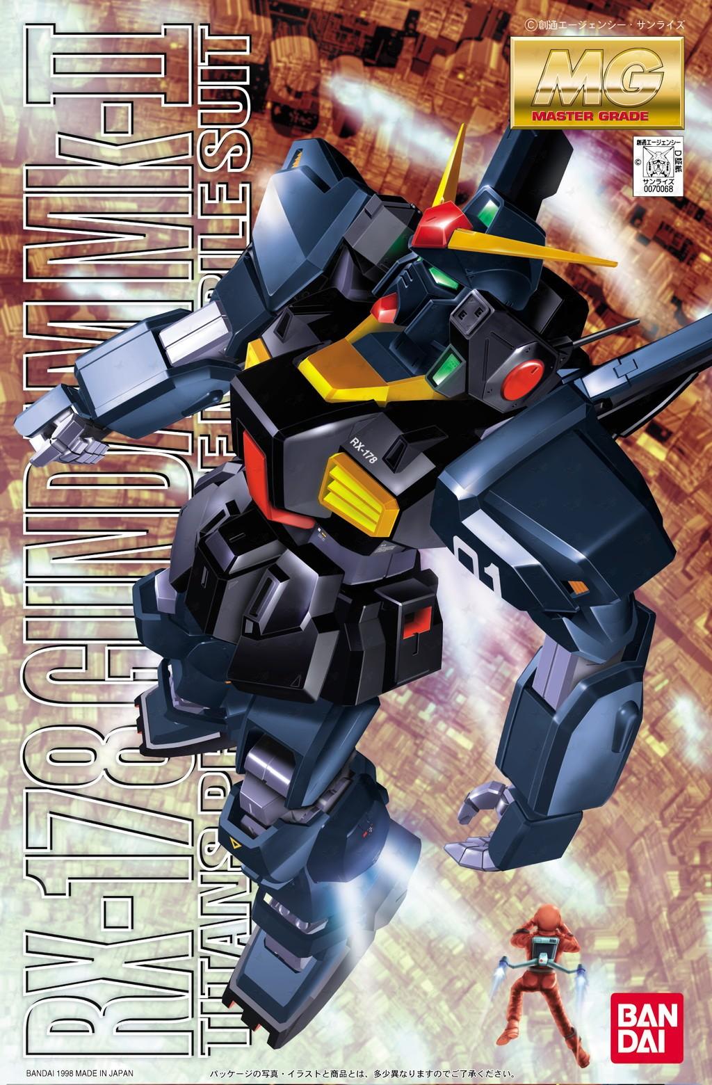 MG 1/100 RX-178 Gundam Mk-II Titans | Bandai gundam models kits