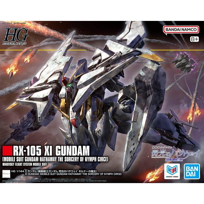 HGUC 1/144 RX-105 xi Gundam (The Sorcery of Nymph Circe ver